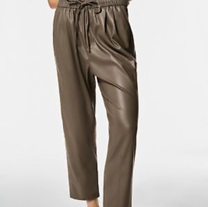 Zara Faux Leather Pants